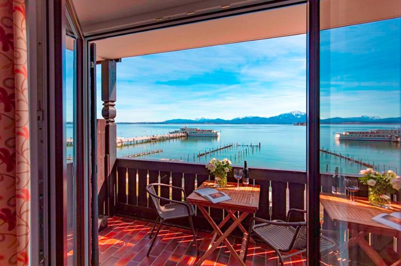 Gaestehaus Gruenaeugl Am See Gstadt am Chiemsee Esterno foto